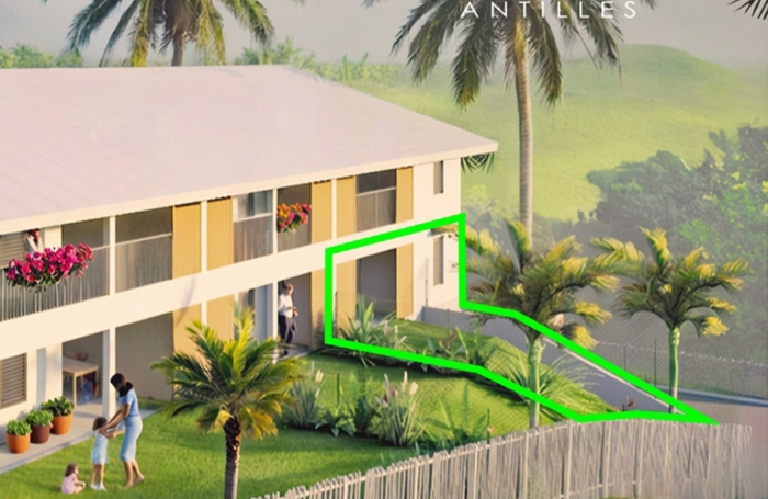 Appartement 3 pièces soigné - avec jardin privatif