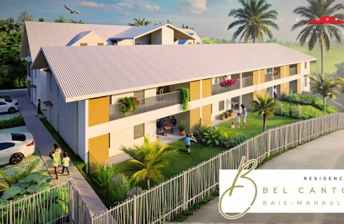 Vente Appartement 21.82m&sup2; 1 pi&#232;ce Baie Mahault