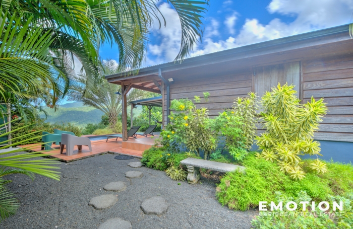 5 GITES INDÉPENDANTS - VUE MER & MONTAGNE - POINTE NOIRE