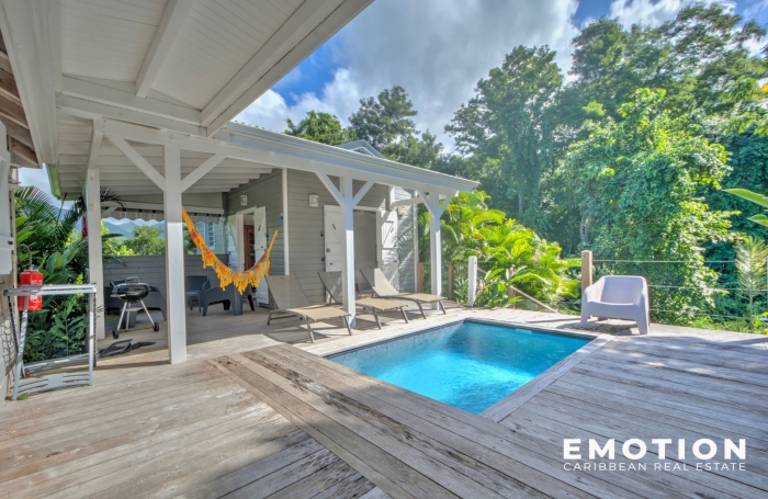 5 GITES INDÉPENDANTS - VUE MER & MONTAGNE - POINTE NOIRE