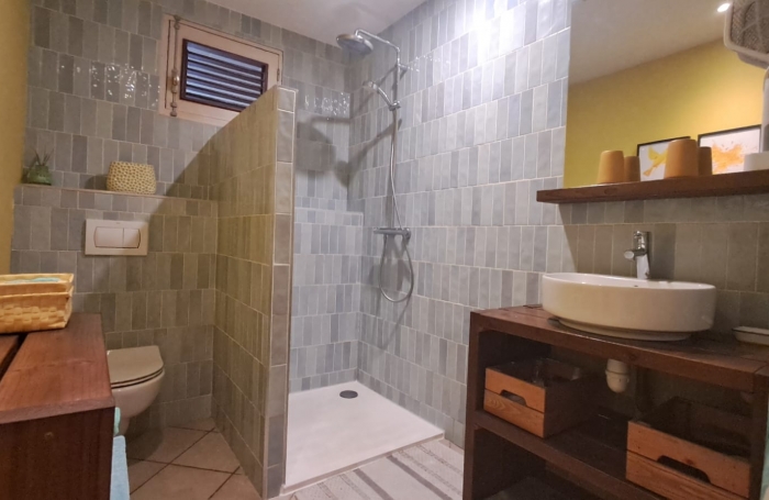 Villa au charme Créole T3  + T2 Indépendant & Piscine   BOUILLANTE