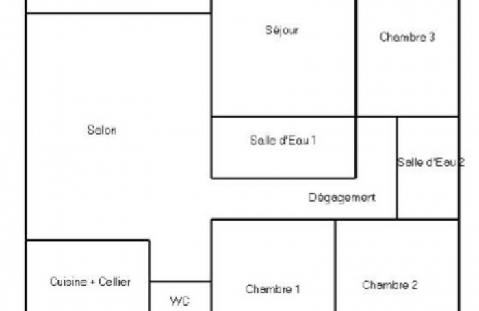 Vente Appartement 74m&sup2; 5 pi&#232;ces Les Abymes