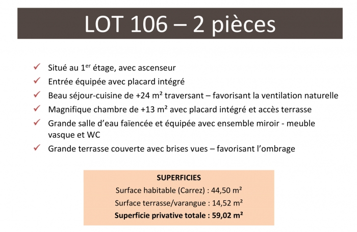 Appartement 2 pi&egrave;ces confortable - Belle terrasse - Adresse recherch&eacute;e
