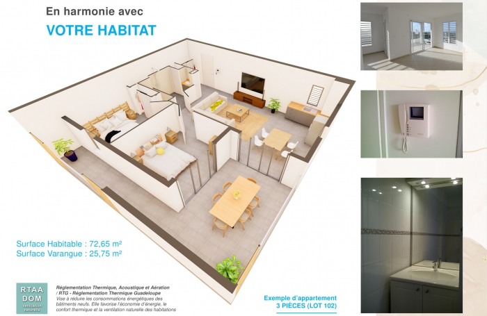 Appartement 2 pi&egrave;ces confortable - Belle terrasse - Adresse recherch&eacute;e