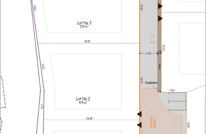 - BAIE-MAHAULT   lotissement r&eacute;sidentiel de 12 parcelles, &laquo; Les Jardins de Tivoli &raquo;,