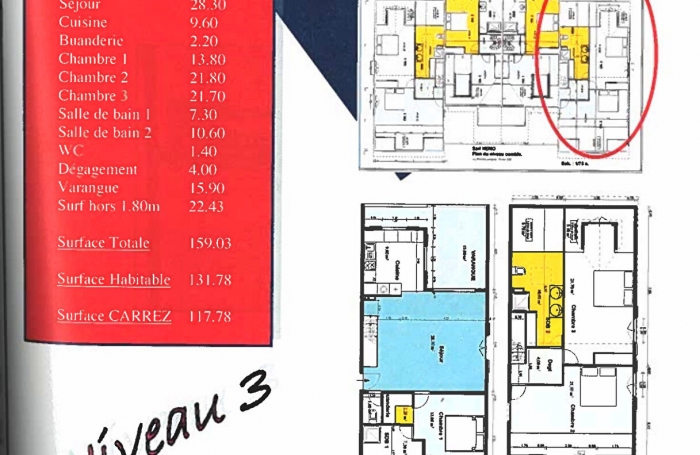 Location Appartement 4 pi&egrave;ces Petit-Bourg