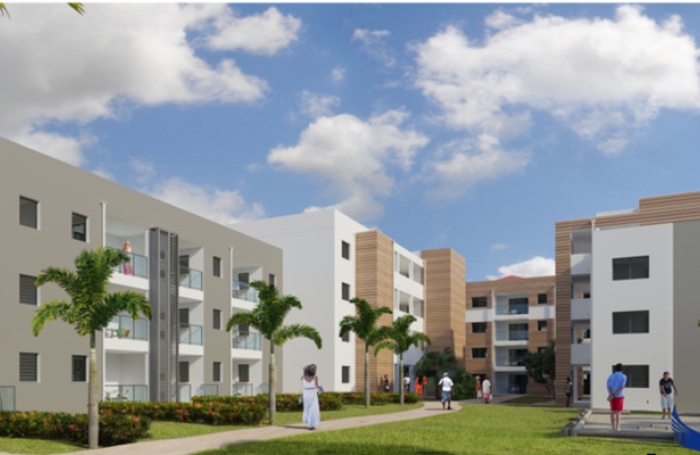 Vente Appartement 62m&sup2; 3 pièces Le Moule