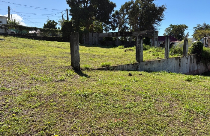 Saint-Claude-Terrain plat constructible- vue d&eacute;gag&eacute;e