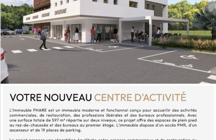 Location Local commercial 73m&sup2; 1 pièce Le Moule