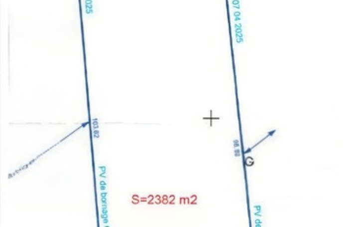 Vente Terrain 2382m&sup2; Bouillante