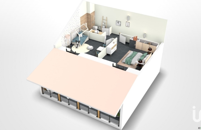 Vente Appartement 75m&sup2; 3 pièces Vieux Fort