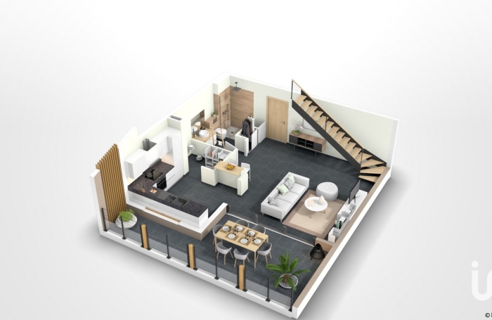 Vente Appartement 75m&sup2; 3 pièces Vieux Fort