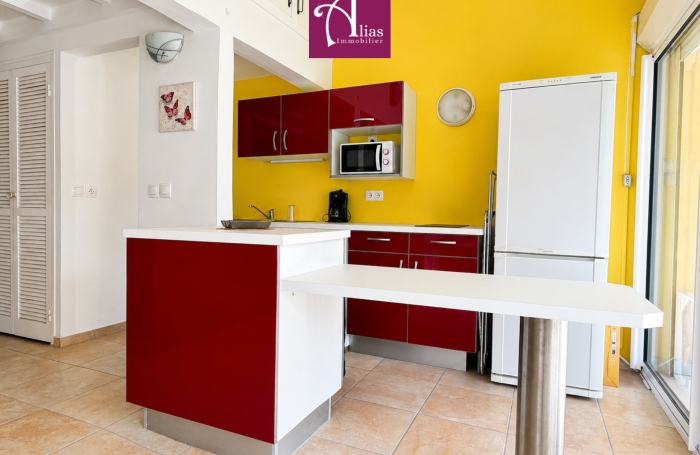&Agrave; VENDRE - Studio 29m2 avec grande terrasse au c&oelig;ur de Saint-Fran&ccedil;ois   Tout &agrave; pied !