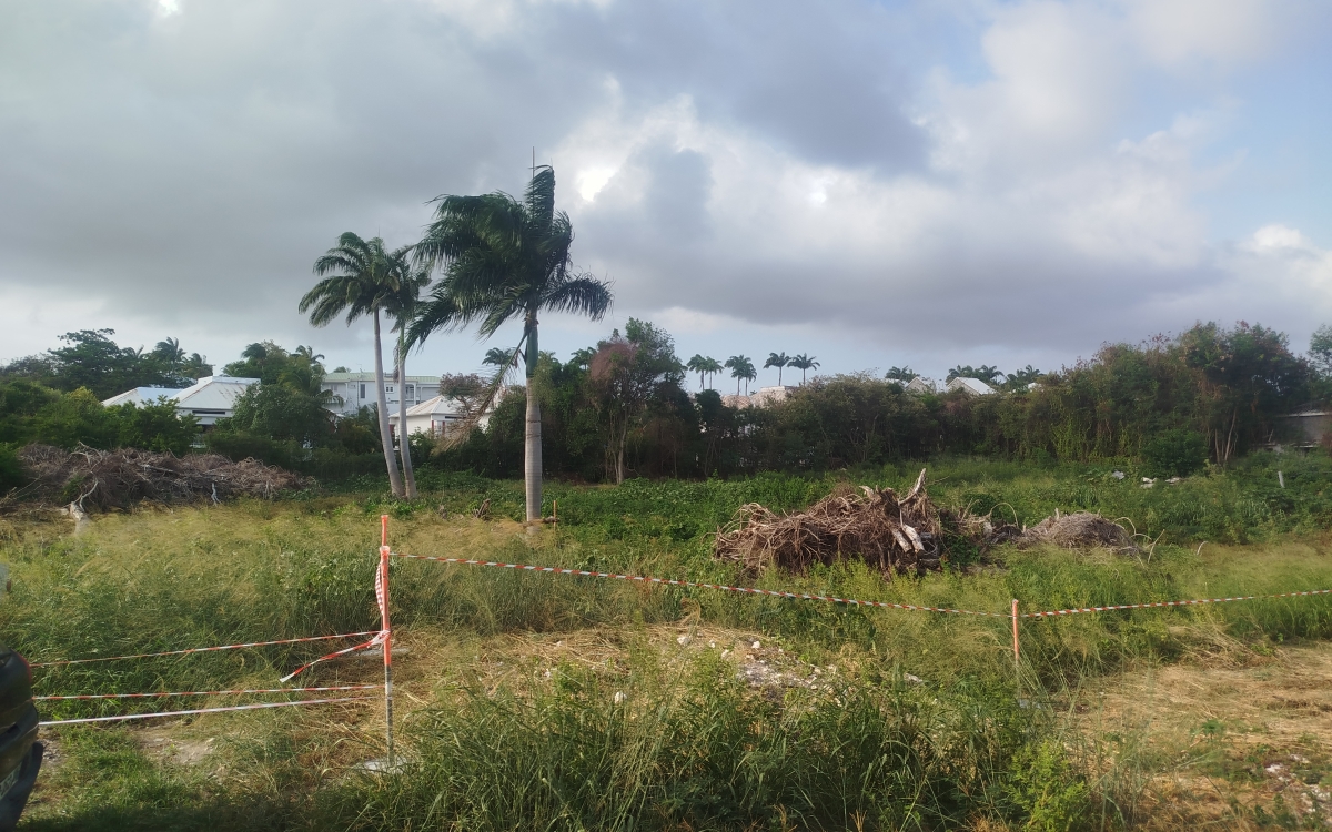   SAINT FRANCOIS TERRAIN DE 1049M2 PLAT  169000&euro;