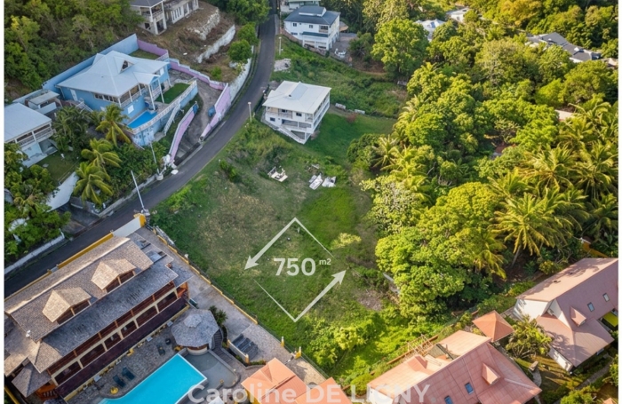 Vente Terrain 750m&sup2; Deshaies