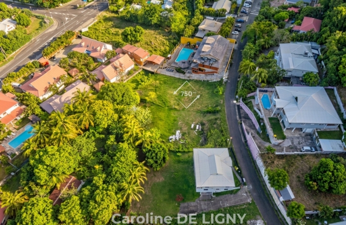 Vente Terrain 750m&sup2; Deshaies