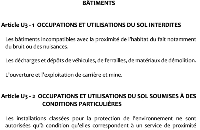 Terrain constructible 630 m2   Secteur Dub&eacute;dou &agrave; Saint-Fran&ccedil;ois