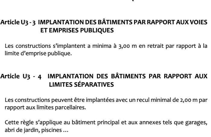 Terrain constructible 630 m2   Secteur Dub&eacute;dou &agrave; Saint-Fran&ccedil;ois