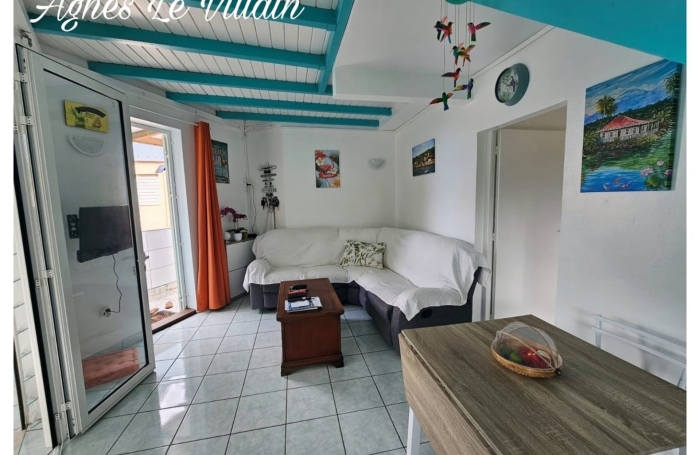 Vente Appartement 53m&sup2; 3 pièces Deshaies
