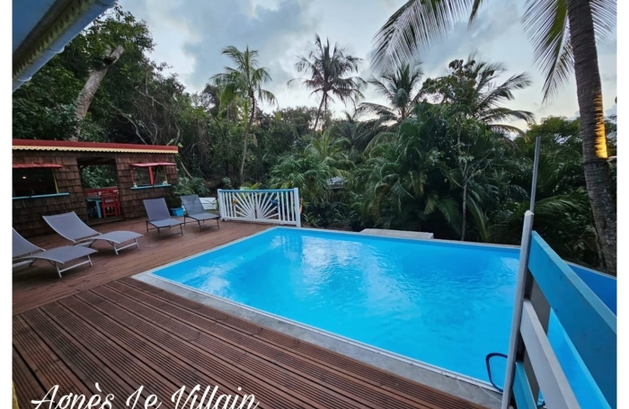 Vente Maison 90m&sup2; 3 pièces Deshaies