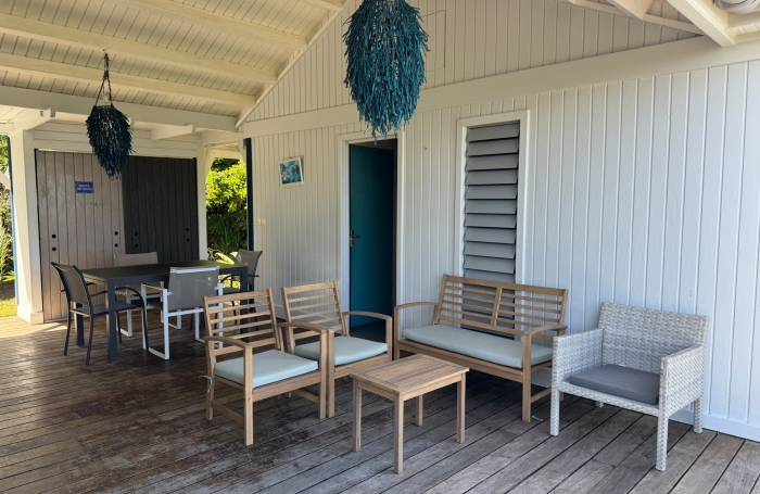 TROIS-RIVI&Egrave;RES   Maison 2 chambres avec piscine, vue sur les Saintes et Marie Galante