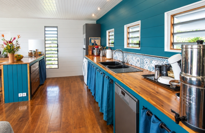 TROIS-RIVI&Egrave;RES   Maison 2 chambres avec piscine, vue sur les Saintes et Marie Galante