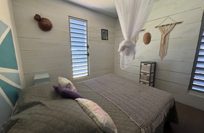 TROIS-RIVI&Egrave;RES   Maison 2 chambres avec piscine, vue sur les Saintes et Marie Galante
