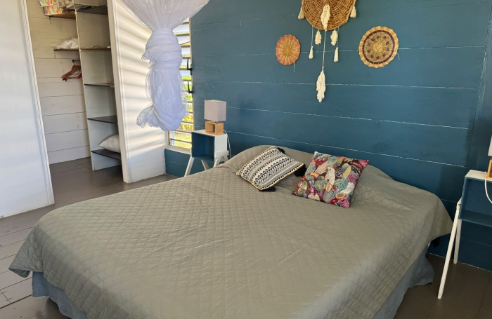 TROIS-RIVI&Egrave;RES   Maison 2 chambres avec piscine, vue sur les Saintes et Marie Galante