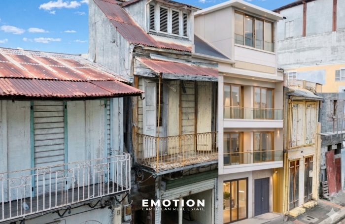 IMMEUBLE &Agrave; RECONSTRUIRE - 120 m2 POINTE-&Agrave;-PITRE -  Nouveau mandat Exclusif