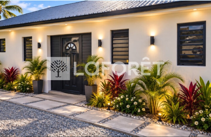 Vente Terrain 400m&sup2; 4 pi&egrave;ces Baie Mahault
