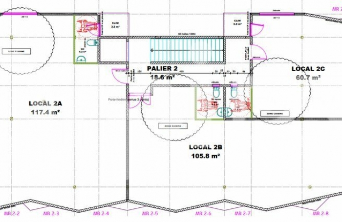 Local commercial neuf d'environ 117 m² en bordure de route !