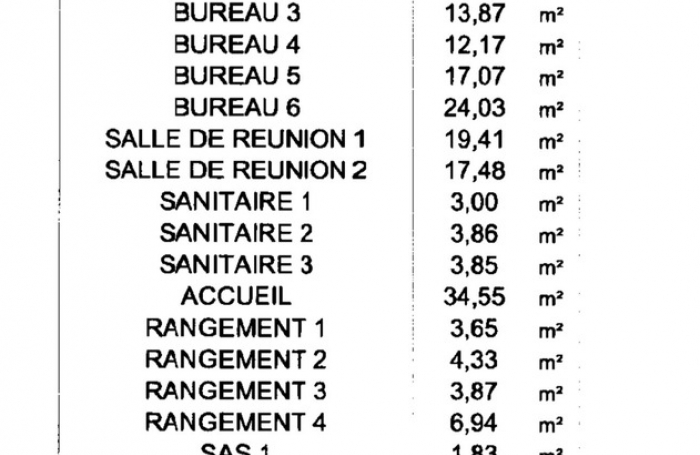 Vente Bureaux 373m&sup2; 11 pièces Kourou