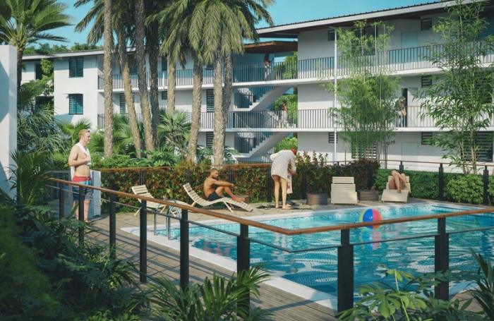 Vente Appartement 28m&sup2; 1 pièce Remire Montjoli