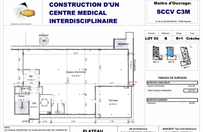 Vente Fonds de commerce 278m&sup2; Cayenne