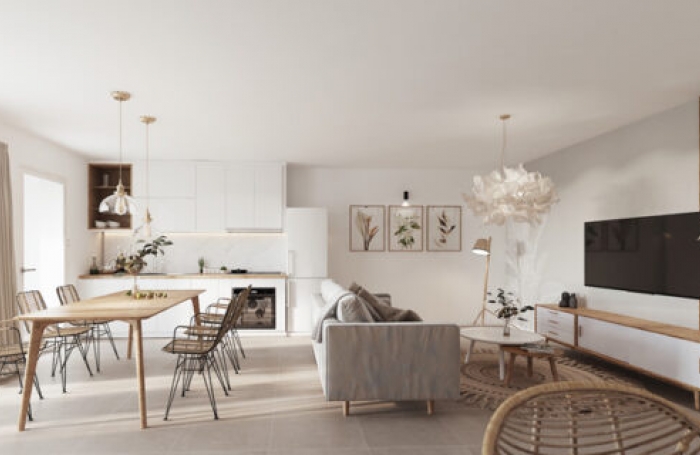 Programme neuf, Apt T3 en R+1, R&eacute;sidence EDEN PARK - FORT-DE-FRANCE