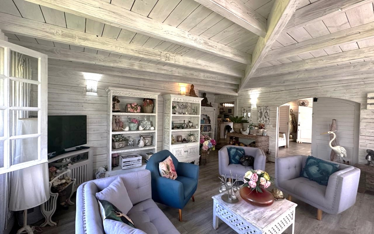 SAINTE ANNE- PROPRIETE VUE MER PANORAMIQUE 10000M&sup2; TERRAIN