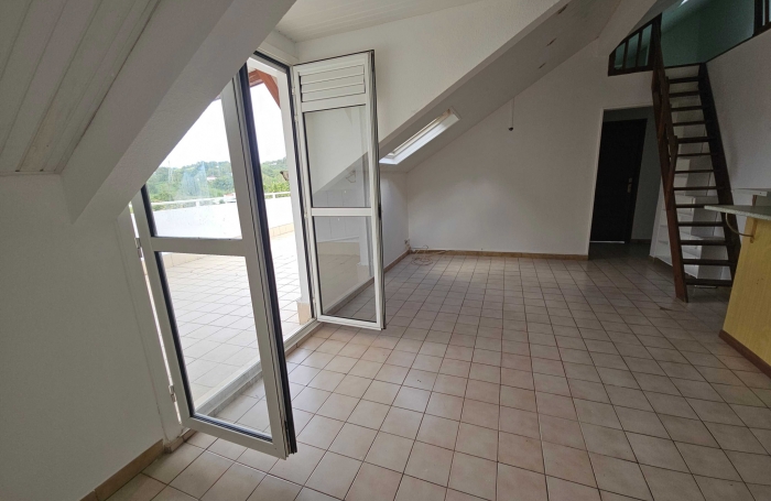 Charmant F3 avec mezzanine et grande terrasse