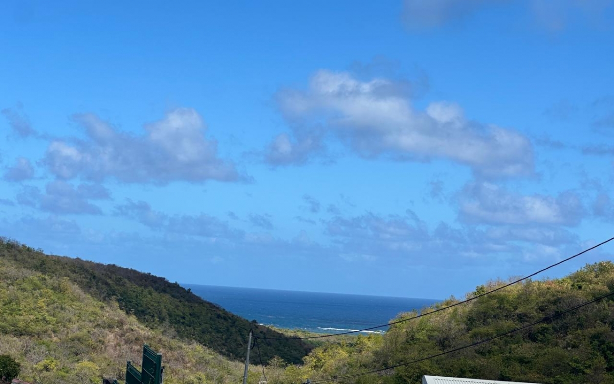 A VENDRE TERRAIN CAP MACRE- VUE MER 661M&sup2;