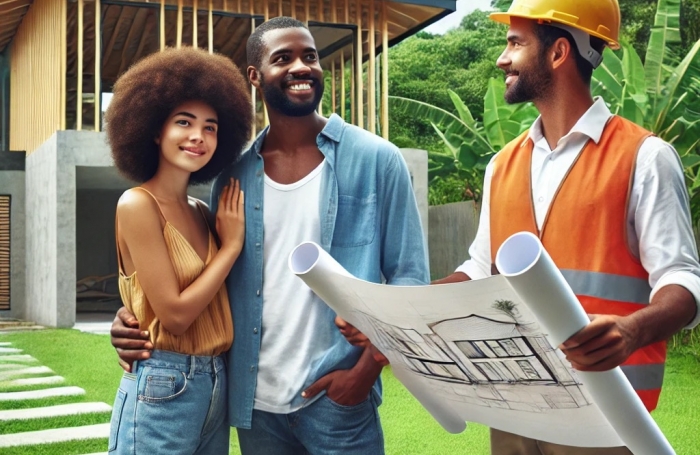 Terrain de 1 194 m2 en vente &agrave; Trinit&eacute;