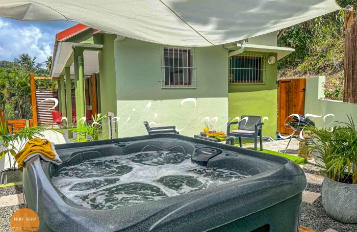 À LOUER   Maison F3 meublée avec jacuzzi   Rivière-Pilote