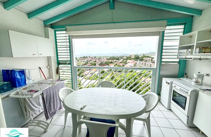 Appartement T2 36m2 avec vue mer panoramique - TROIS-ÎLETS