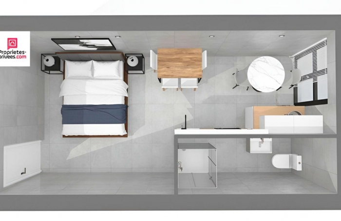 Vente Appartement 20m&sup2; 1 pièce La Trinit&eacute;