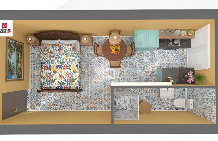 Vente Appartement 20m&sup2; 1 pièce La Trinit&eacute;