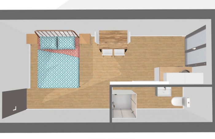 Vente Appartement 20m&sup2; 1 pièce La Trinit&eacute;