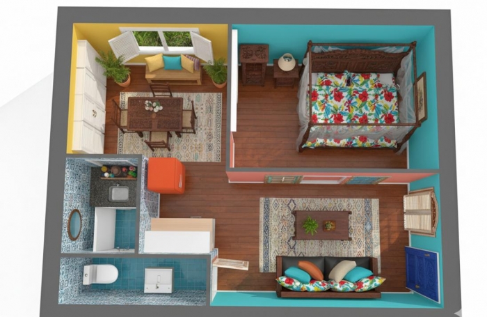 Vente Appartement 30.5m&sup2; 2 pièces La Trinit&eacute;