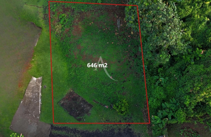 Vente Terrain 646m&sup2; Le Lamentin