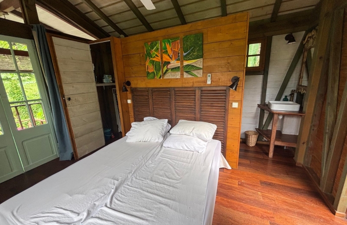 Ensemble 4 habitations + 4 piscines - Terrain 4845m2 - RIVIERE PILOTE