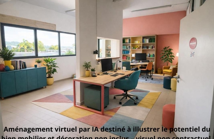 Location Bureaux 65m&sup2; Le Lamentin