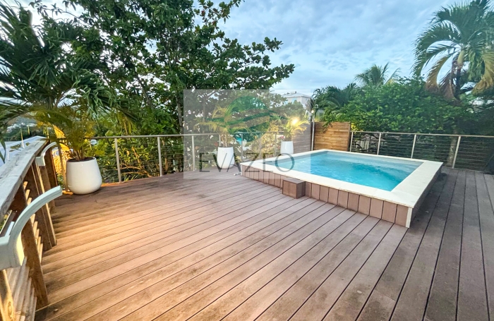 VILLA 3 CHAMBRES AVEC PISCINE ET VUE MER - RIVIERE SALEE