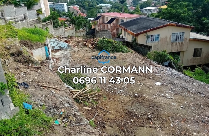Vente Terrain 613m&sup2; Fort de france